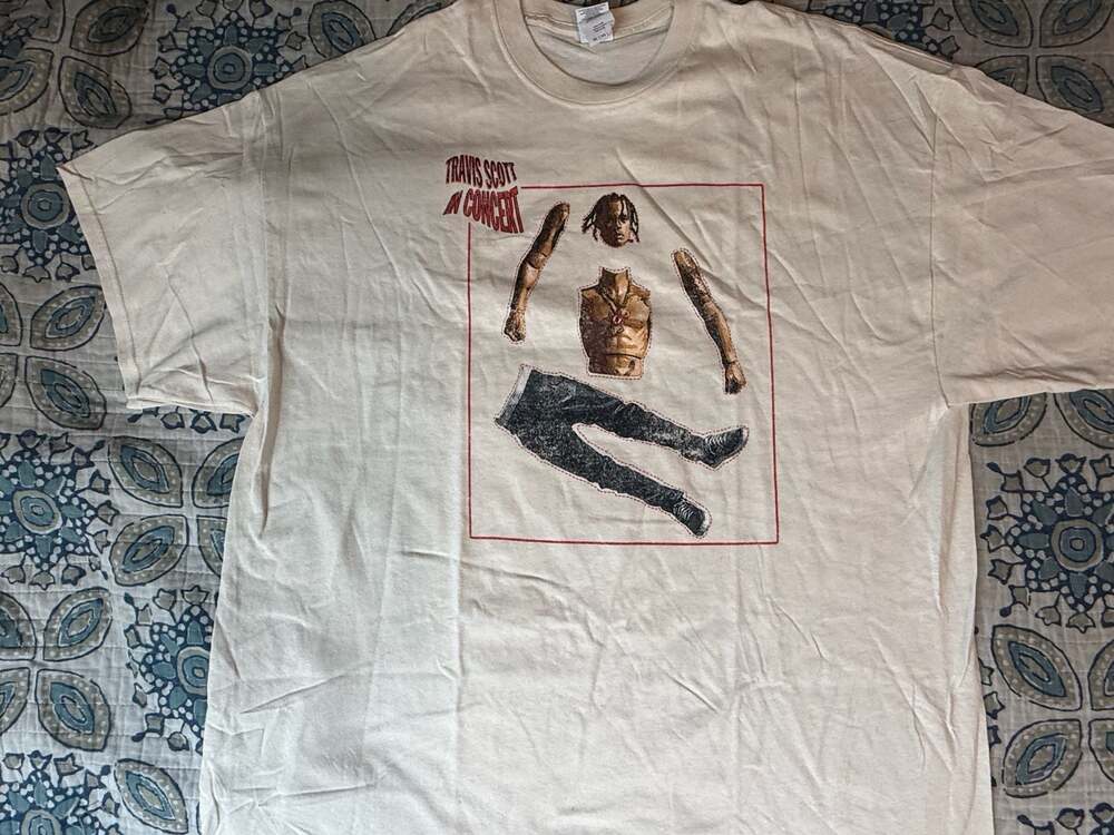 Travis Scott USA Tour 2016 Concert Graphic T-Shirt